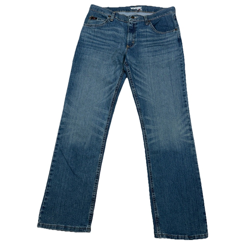 Wrangler 20X Jeans Mens 32x32 Straight Cowboy Cut Western Denim Bootcut Stretch